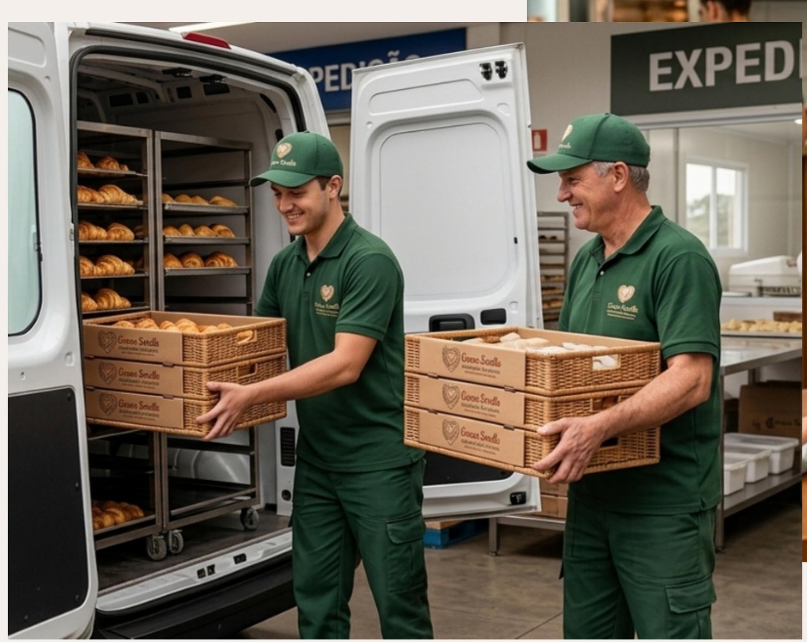 Logística e entrega Grano Sorelle
